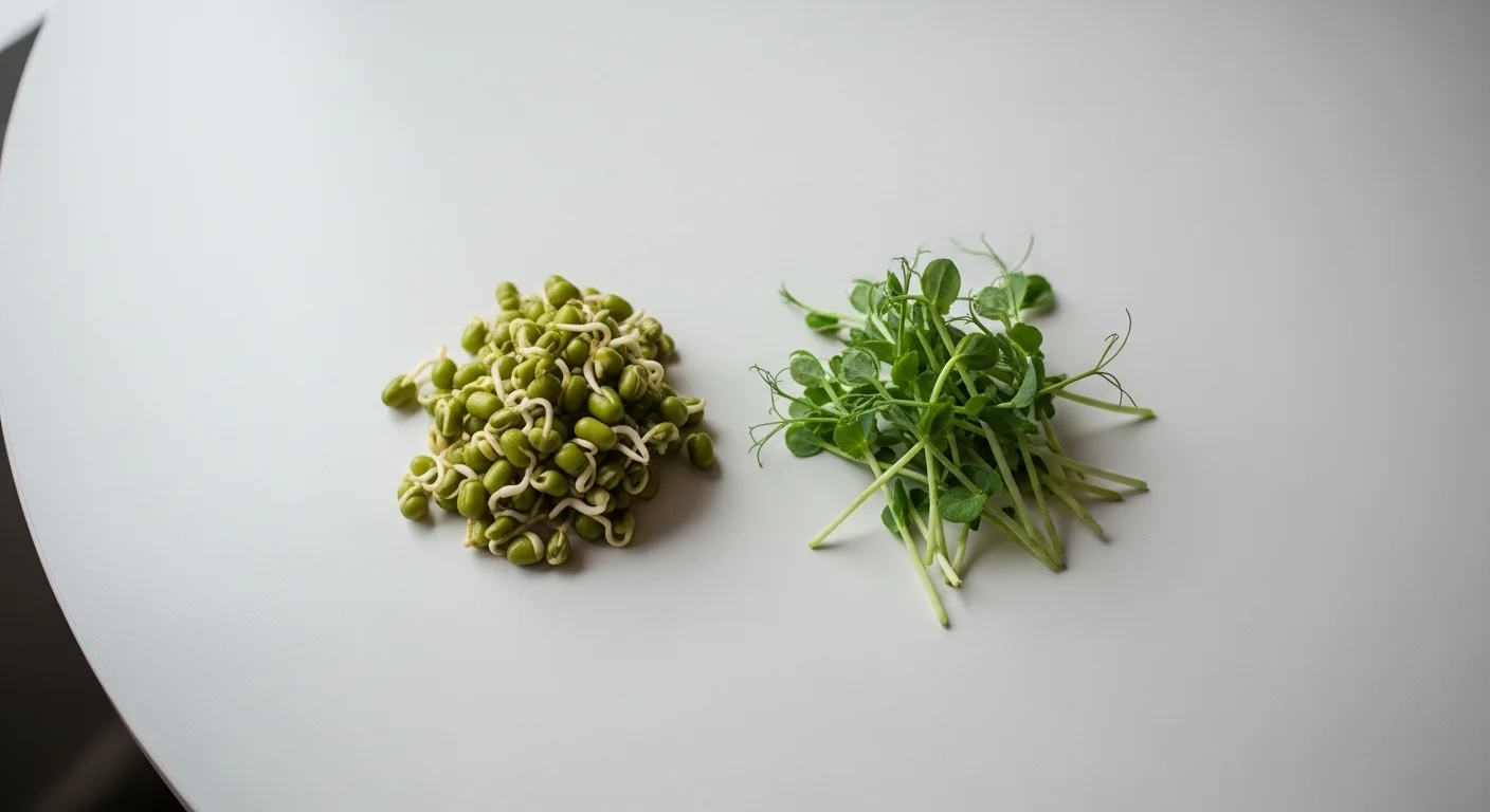もやしと豆苗、蒸して整える夏の食卓